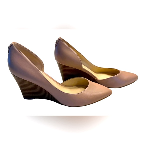 Nine West Shoes - Nine West - Ciarra Pointed toe wedge in Nude